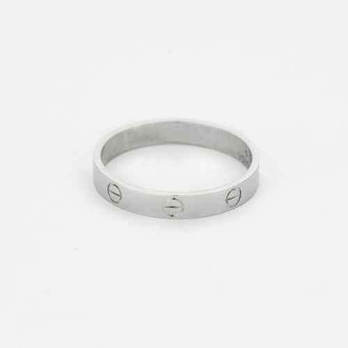 Bague 64 CARTIER - Love - Bague / Alliance en platine 58 Facettes 58FC6-1
