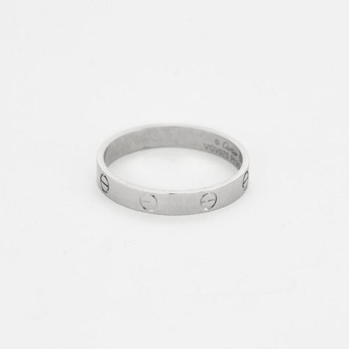 Bague 64 CARTIER - Love - Bague / Alliance en platine 58 Facettes 58FC6-1