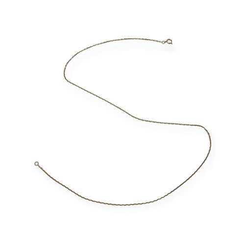Collier Chaîne - Chaîne maille forçat en or jaune 750, 43 cm 58 Facettes 330090657