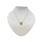 Collier Collier cœur cerclé en or jaune 750 (18K) 58 Facettes 330092376