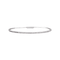 Bracelet Bracelet jonc or blanc et diamants. 58 Facettes 35451
