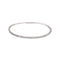 Bracelet Bracelet jonc or blanc et diamants. 58 Facettes 35451