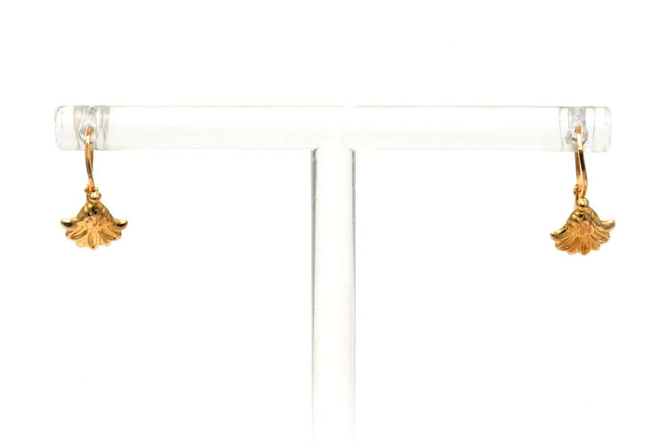 Boucles d'oreilles Boucles d'oreilles Art déco en or jaune 18 carats 58 Facettes B824
