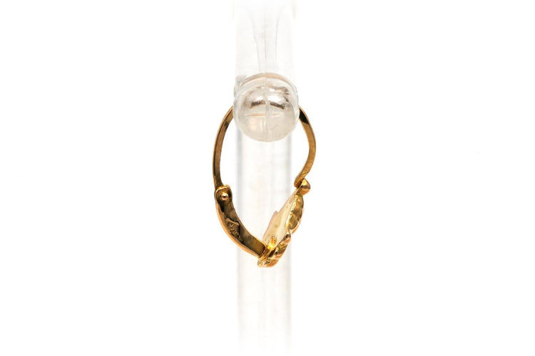 Boucles d'oreilles Boucles d'oreilles Art déco en or jaune 18 carats 58 Facettes B824