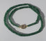 Collier Collier ras-du-cou en émeraudes naturelles avec fermoir en or jaune 18 carats 58 Facettes Collier