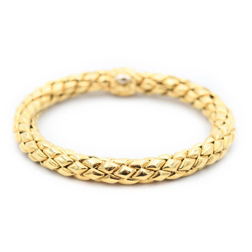 Bracelet Chimento - Bracelet stretch en or jaune 58 Facettes 15955