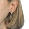 Boucles d'oreilles Boucles d’oreilles en or jaune, diamants, saphirs et perles de culture 58 Facettes Z15B51750