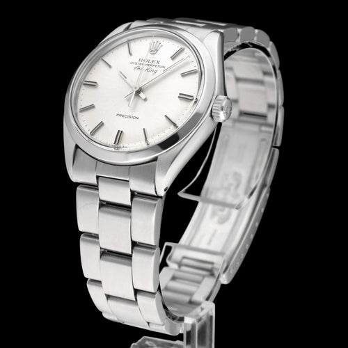 Zegarek Rolex Air-King Precision ref. 5500 - Zegarek stalowy 34 mm (1978) 58 Facettes ROL/AIK/220