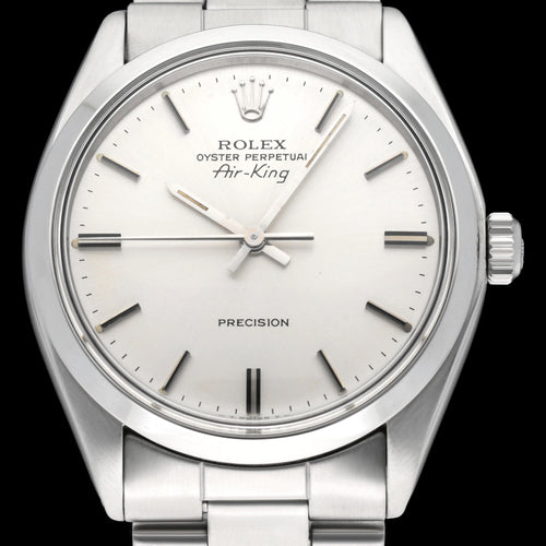 Zegarek Rolex Air-King Precision ref. 5500 - Zegarek stalowy 34 mm (1978) 58 Facettes ROL/AIK/220