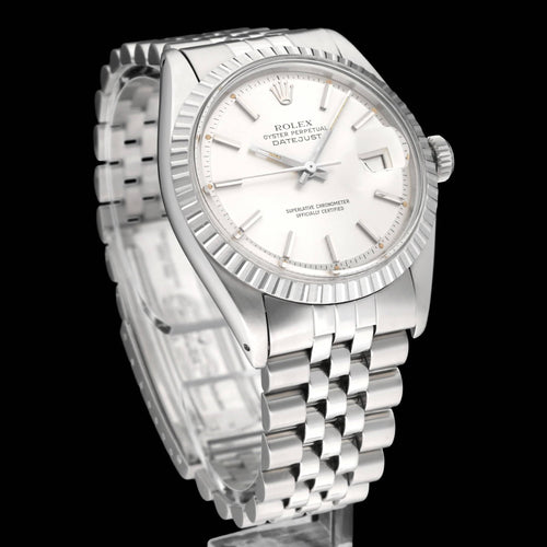 Zegarek Rolex Datejust 1603 - Automatyczny zegarek stalowy 36 mm (1978) 58 Facettes ROL/DJ1/1363