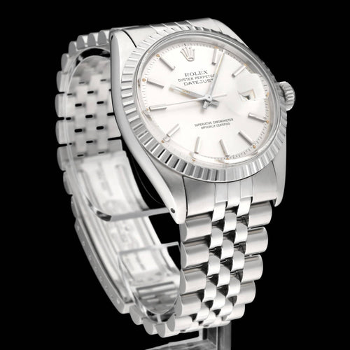 Zegarek Rolex Datejust 1603 - Automatyczny zegarek stalowy 36 mm (1978) 58 Facettes ROL/DJ1/1363