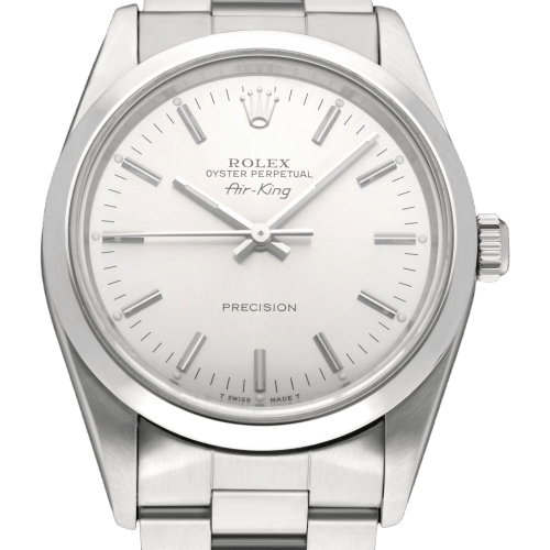Rolex Air King Precision Watch - Automatic watch ref. 14000 in 34 mm steel 58 Facettes ROL/AIK/213