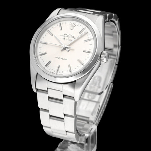 Rolex Air King Precision Watch - Automatic watch ref. 14000 in 34 mm steel 58 Facettes ROL/AIK/213