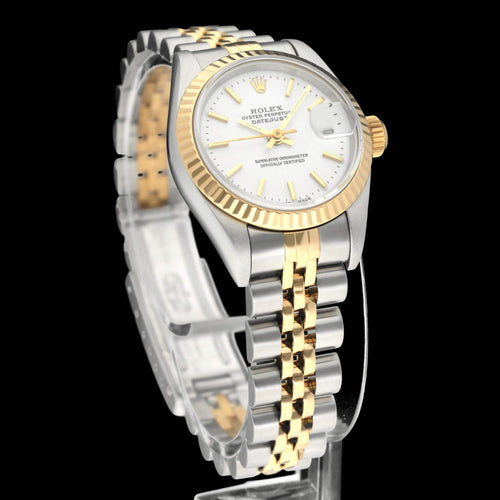 Rolex Lady-Datejust 69173 - Women's watch in steel and gold, 26 mm 58 Facettes ROL/LDJ/608