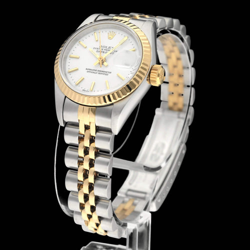 Rolex Lady-Datejust 69173 - Women's watch in steel and gold, 26 mm 58 Facettes ROL/LDJ/608
