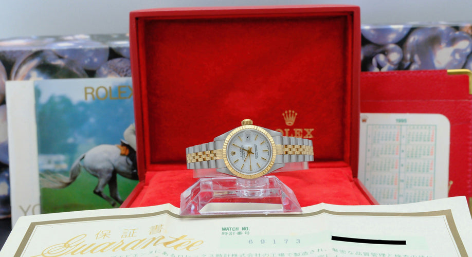 Rolex Lady-Datejust 69173 - Women's watch in steel and gold, 26 mm 58 Facettes ROL/LDJ/608