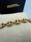18-carat yellow gold coffee bean bracelet (gourmet chain) 58 Facettes 260104