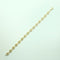 Bracelet Bracelet graine de café - Gourmette en or jaune 18 carats 58 Facettes 260104