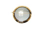 Broche Napoléon III - Broche en or jaune 18 carats et porcelaine 58 Facettes B827
