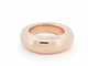 Bague 50 Chaumet - Bague jonc en or rose 18 kt 58 Facettes 33666