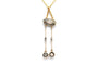 Pendentif Pendentif Art déco en or jaune 18 carats, diamants et perle 58 Facettes B831