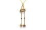 Pendentif Pendentif Art déco en or jaune 18 carats, diamants et perle 58 Facettes B831