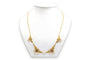 Collier Collier Art déco en or jaune 18 carats serti de perles 58 Facettes 23549