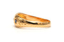 Bague 57 Art déco - Bague en or jaune 18 carats, diamants et saphirs 58 Facettes B832