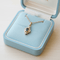 Pendentif Pendentif saphir et diamants en or jaune 18 K 58 Facettes 1751