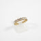 Bague 49 Alliance américaine - Bague en or jaune 750 et diamants 2,72 ct 58 Facettes LP231