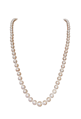 Collier Collier sautoir - 93 perles de culture Akoya en chute, or 18K 58 Facettes 912
