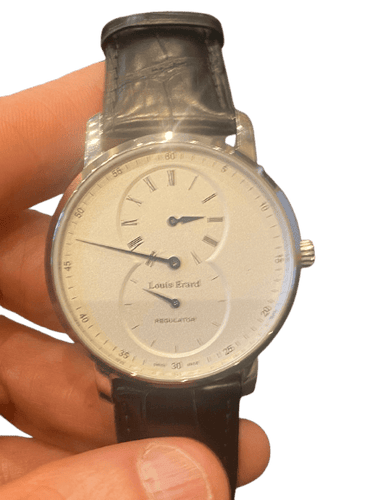 Montre Louis Erard - Montre Régulateur en acier 58 Facettes LP228
