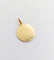 Pendentif Médaille religieuse - Pendentif Vierge et Sainte Rita da Cascia en or jaune 18k 58 Facettes A06893