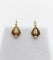 Boucles d'oreilles Dormeuses anciennes - Boucles d'oreilles en or 18k et semences de perles 58 Facettes A06902