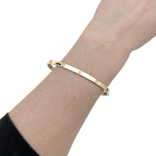 Bracelet Bracelet CARTIER, "Love", or jaune, diamants. 58 Facettes 35503