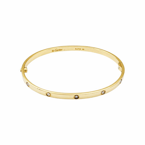 Bracelet Bracelet CARTIER, "Love", or jaune, diamants. 58 Facettes 35503