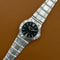 Montre Bvlgari Diagono - Montre LCV 35 S en acier, cadran noir 58 Facettes 066