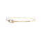 Bracelet Bracelet Messika, "Jonc Flex Pavé Move Uno", or rose et diamants. 58 Facettes 35423