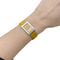 Montre Montre Boucheron, "Reflet", or et acier. 58 Facettes 35459