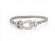 Bracelet FRED Force 10 - Bracelet en or gris 18k et diamants 58 Facettes 273939