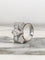 Bague 57 Bague tank Art déco en platine et diamants 3,16 ct 58 Facettes 245