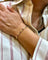 Bracelet Bracelet en or jaune 18 carats, diamants et rubis 58 Facettes Dr