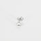 Boucles d'oreilles Paires de puces en or blanc et diamants 58 Facettes B250540
