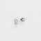 Boucles d'oreilles Paires de puces en or blanc et diamants 58 Facettes B250540