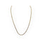 Collier Chaîne en or jaune 750 maille forçat 51 cm 58 Facettes 149067883