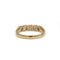 Bague 52 Demi-alliance - Bague en or jaune 750‰ et diamants 58 Facettes 260102R