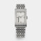 Montre Boucheron Reflet - Montre rectangulaire en acier et diamants 58 Facettes 263