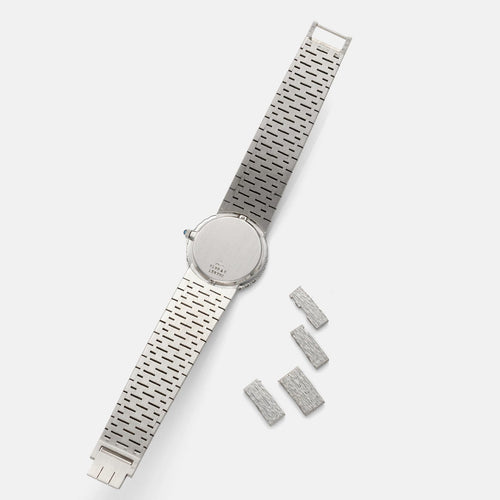 Montre Piaget - Montre vintage en or blanc 18k et diamants 58 Facettes 183