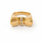 Bague 49 Bague nœud en or jaune et diamants 58 Facettes 35985