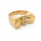 Bague 49 Bague nœud en or jaune et diamants 58 Facettes 35985